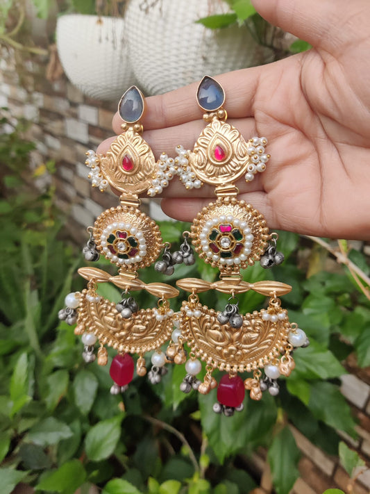 Long Kashmiri Earrings