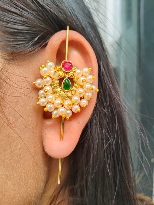 Beautiful earcuff bugadi short pattern