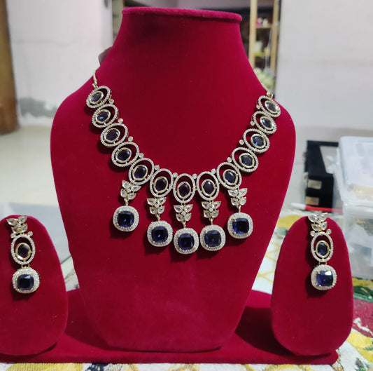 Beautiful festive wear Neckpiece in Polki