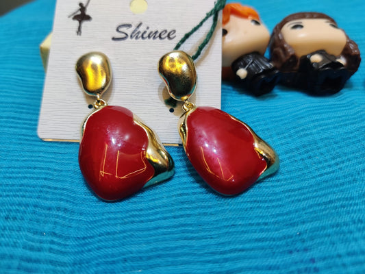 Western long earrings
