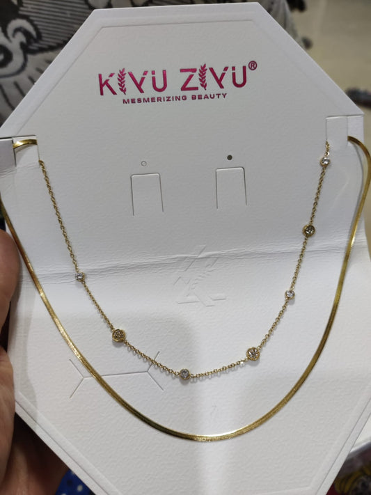 2 layer stainless steel chain