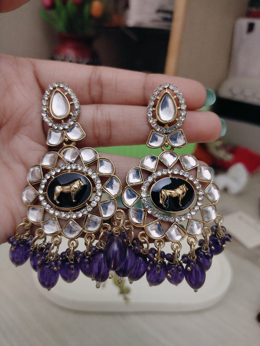 Party wear earrings