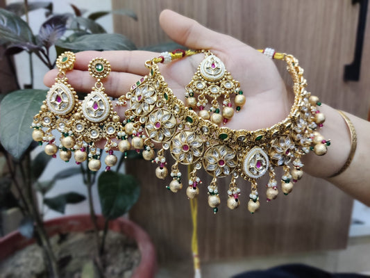 Beautiful bridal set in copper