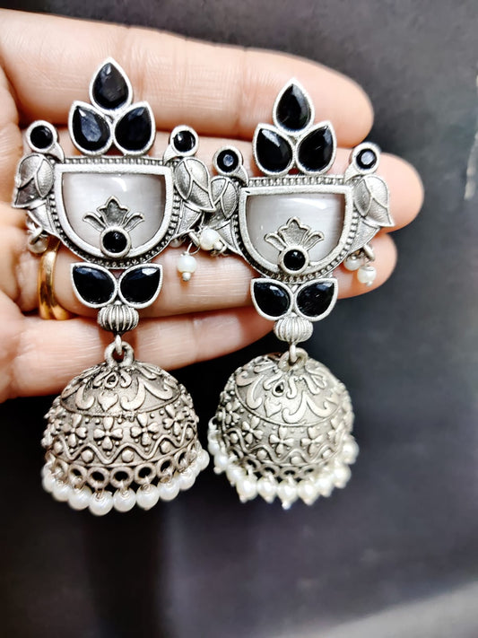 Brass earrings