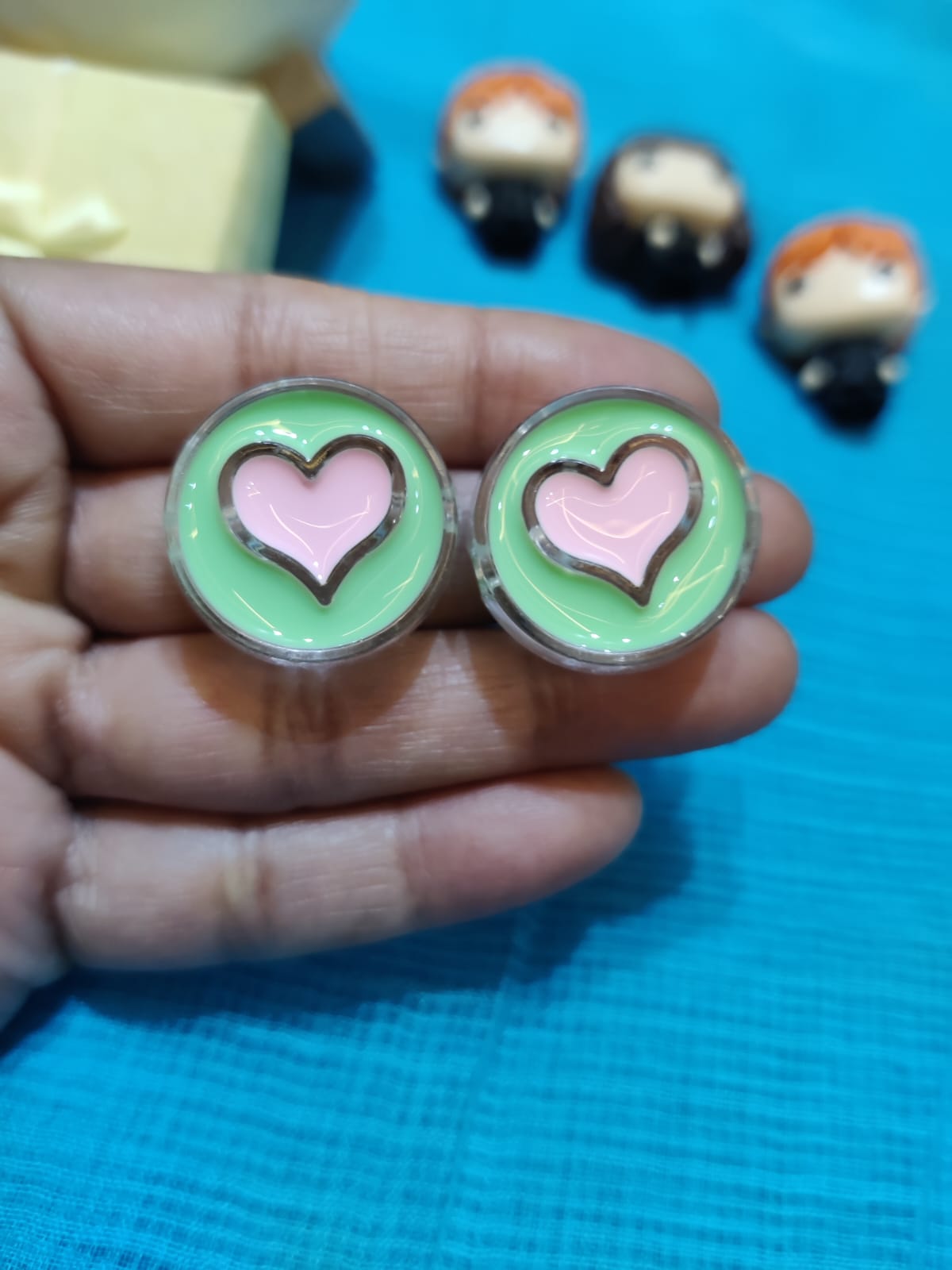 Daily wear plastic studs