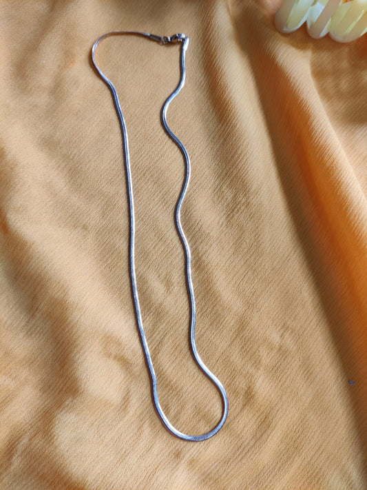 Plain snake chain