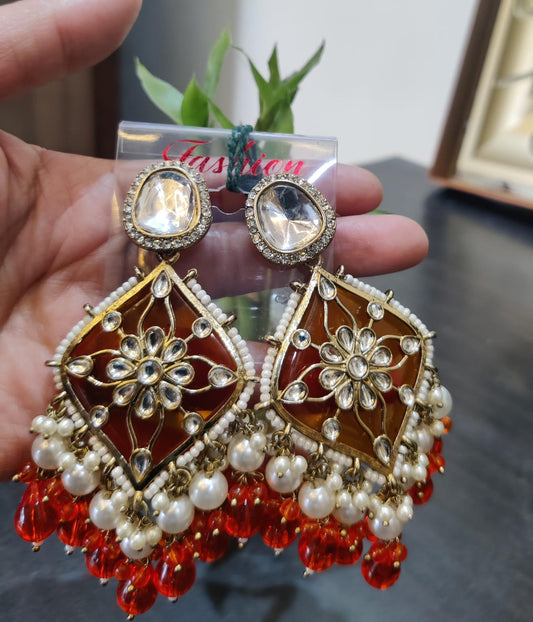 Festive wear ling earrings